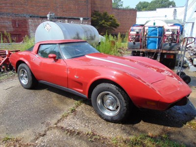 Red Corvette - 1978